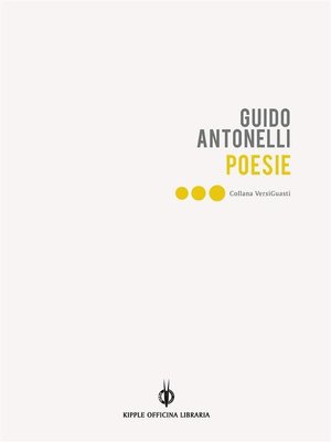 cover image of Poesie